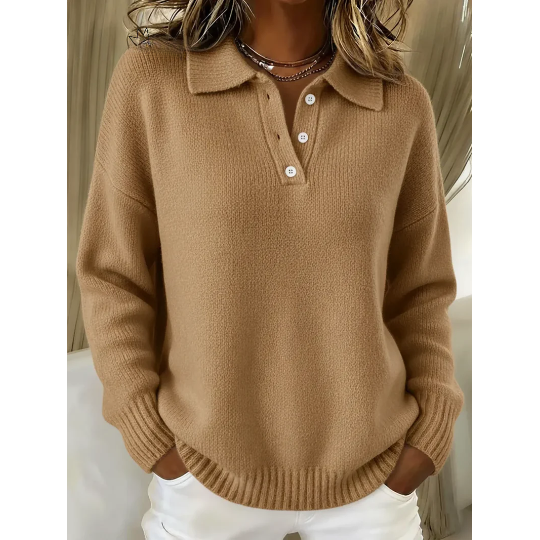 Marina | Maglione polo morbido