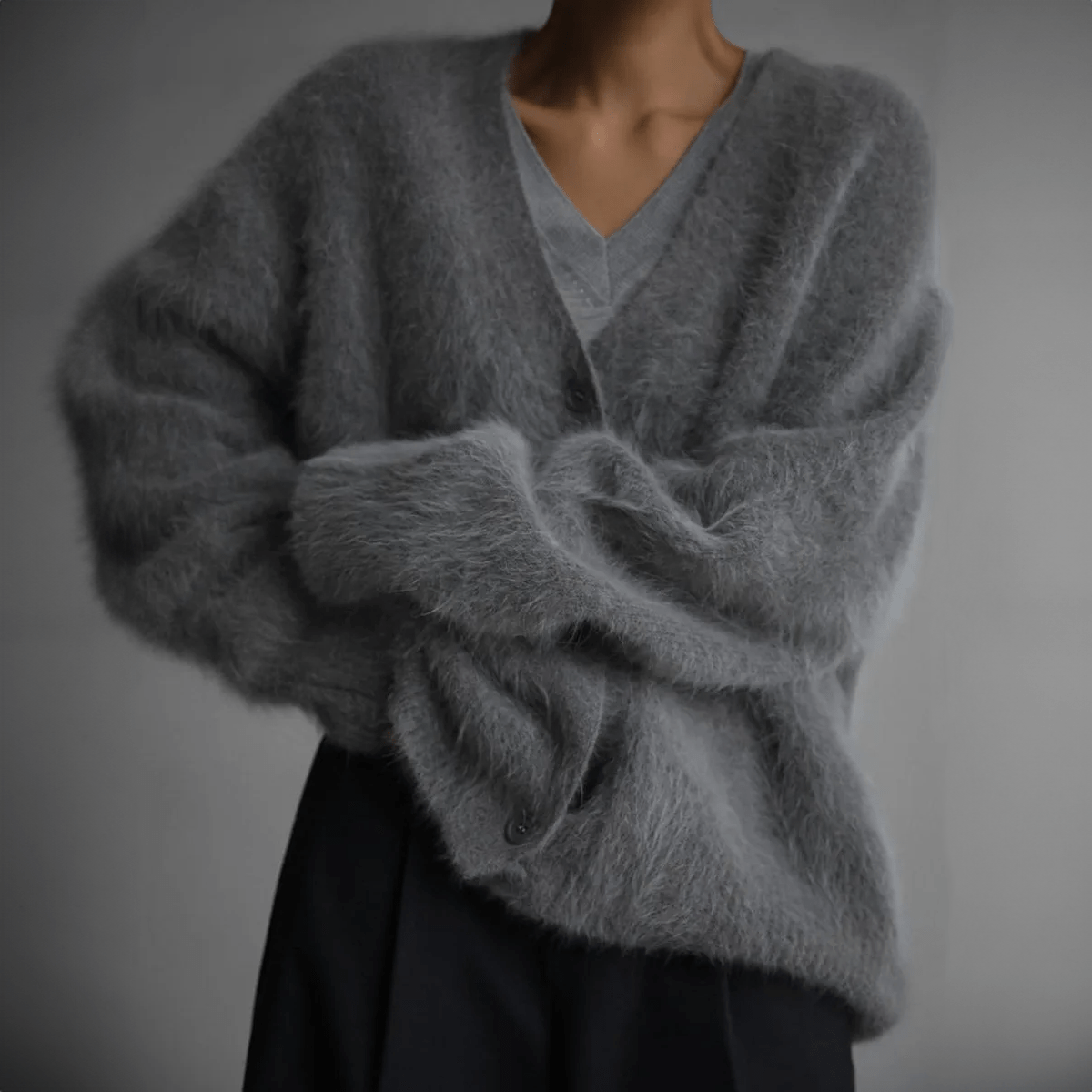 Cardigan elegante da donna effetto cashmere - Elora Boutique