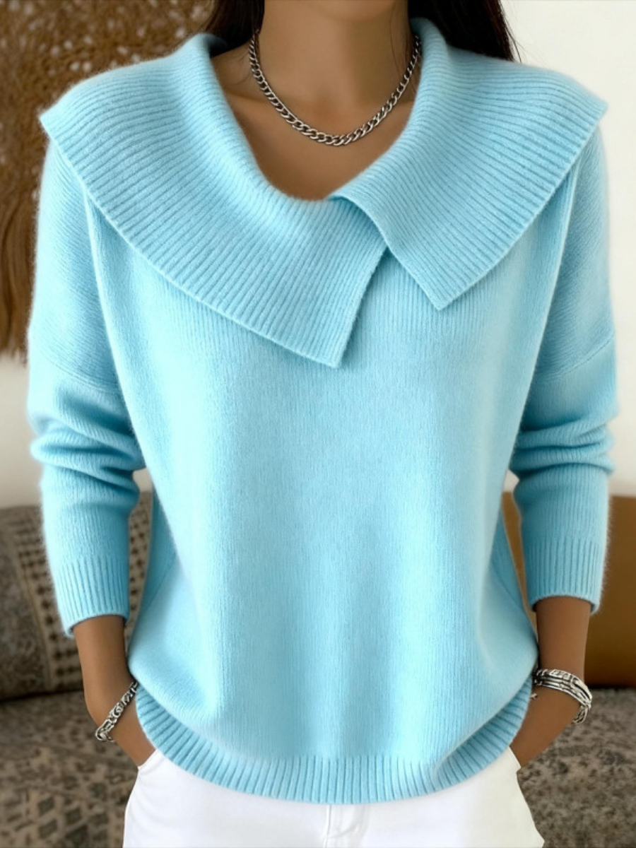 Lucia | Maglione caldo con collo morbido