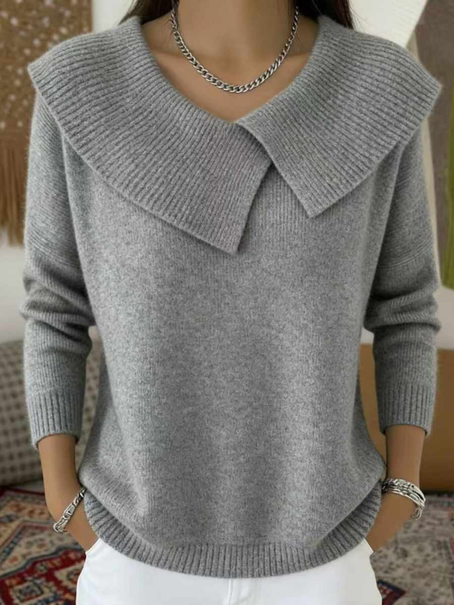 Lucia | Maglione caldo con collo morbido
