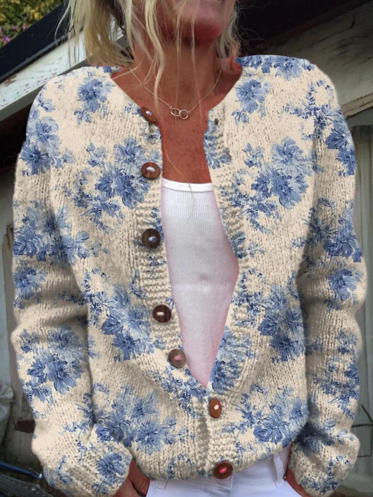 Daysie™ | Cardigan vintage in maglia - Elora Boutique