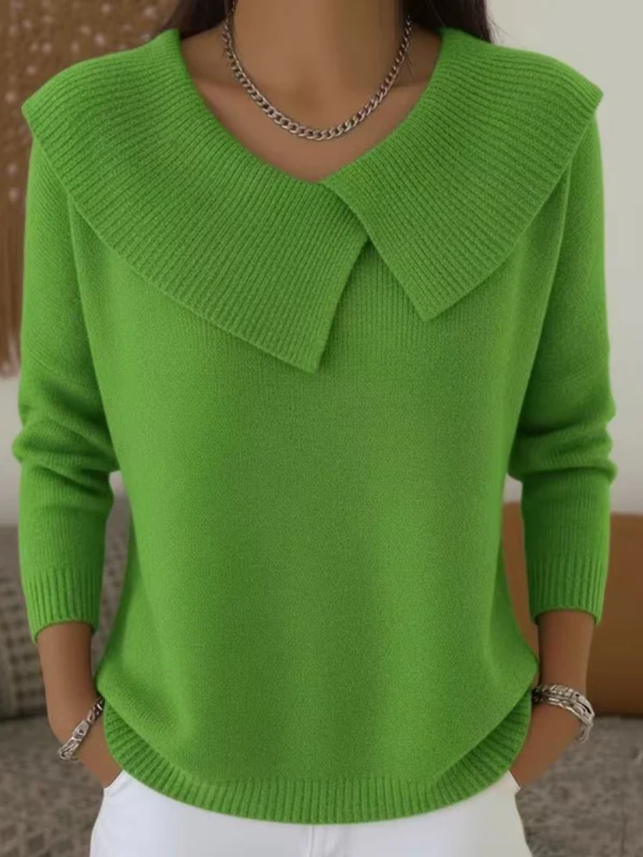 Lucia | Maglione caldo con collo morbido