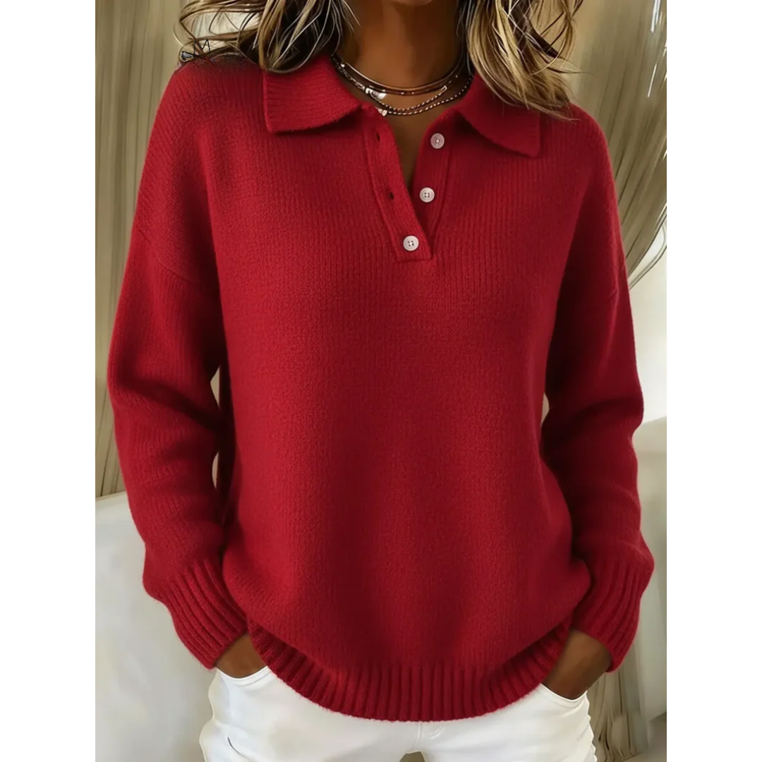 Marina | Maglione polo morbido
