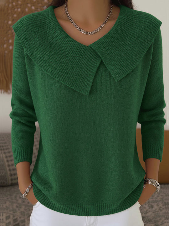 Maglione Lucia verde di Elora Boutique