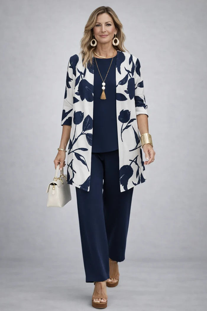 Alessia | Completo a tre pezzi Eleganza Classica