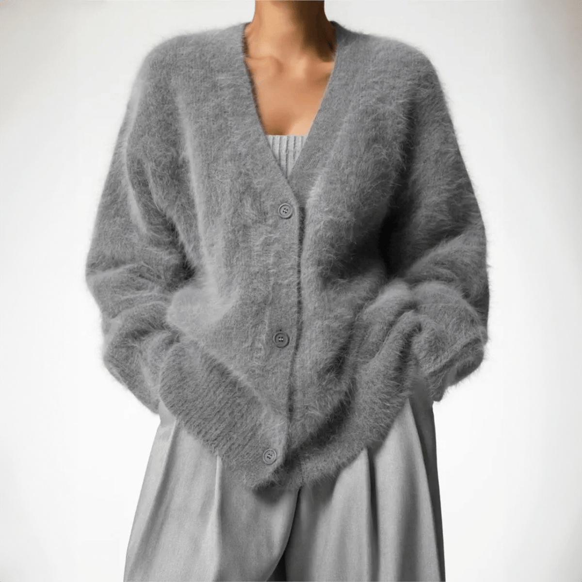 Cardigan elegante da donna effetto cashmere - Elora Boutique