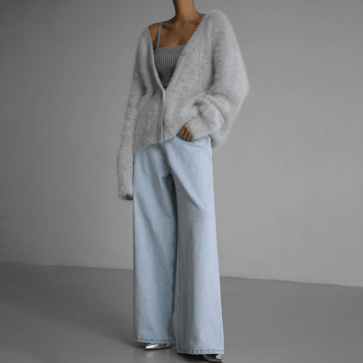 Cardigan elegante da donna effetto cashmere - Elora Boutique