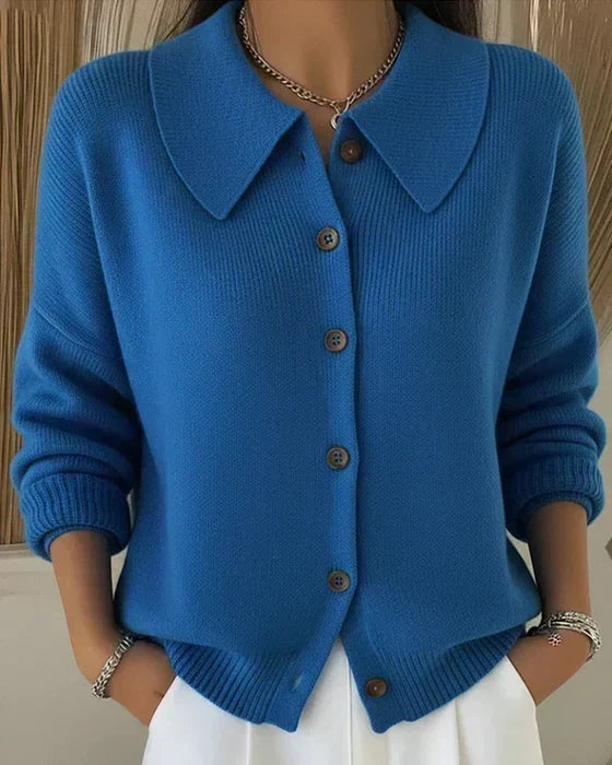 Velia | Cardigan con colletto Peter Pan