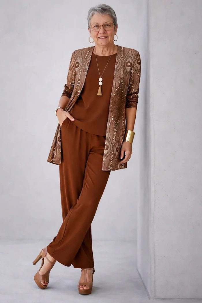 Alessia | Completo a tre pezzi Eleganza Classica