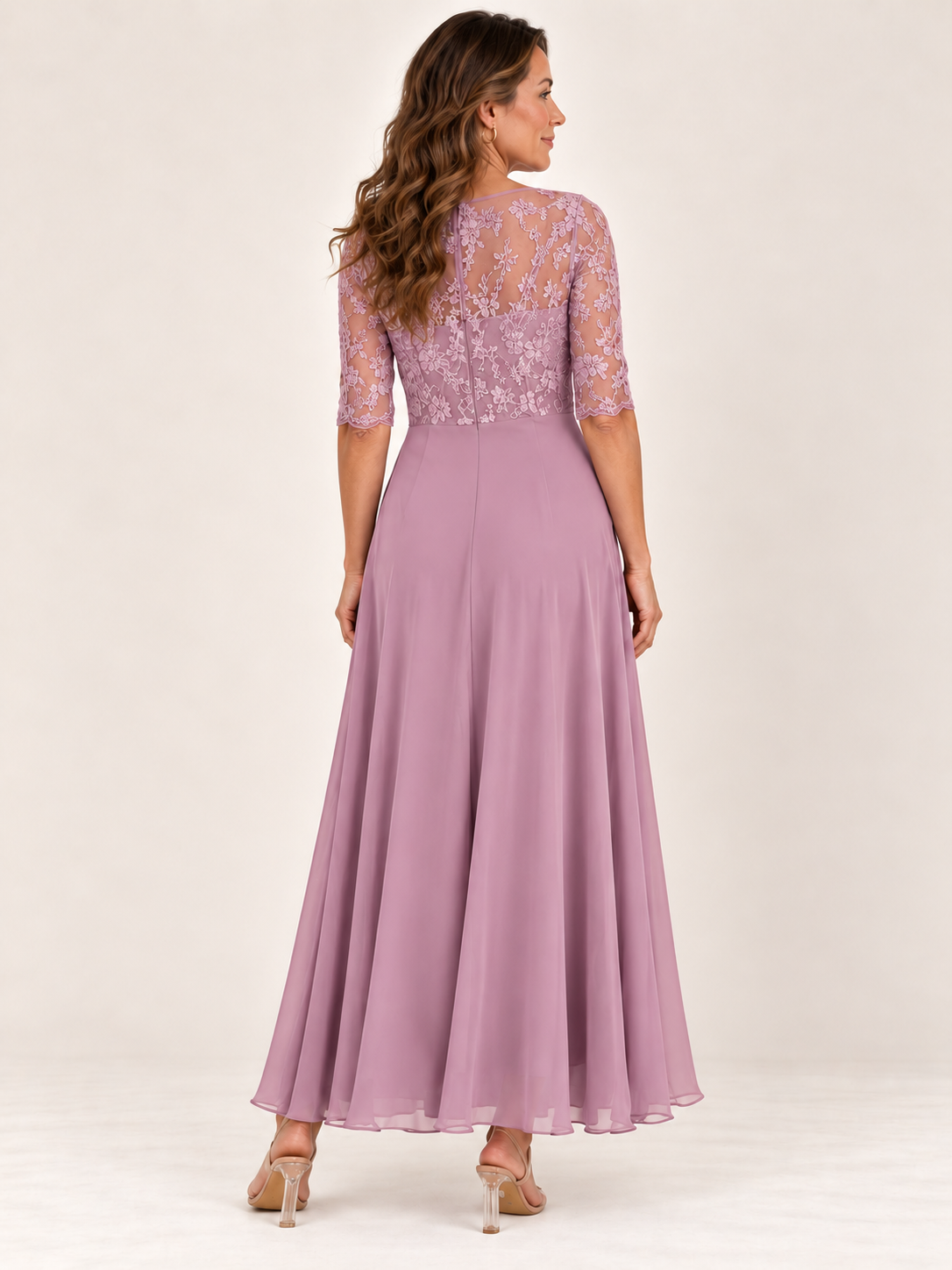 RHONDA | Elegante abito in pizzo